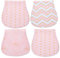 Sosoport 4 Stück Spucktuch Für Neugeborene Badetuch Dribbel-lätzchen Badehandtuch Lätzchen Zum Zahnen Von Babys Spucktücher Baby Schluckauf Handtuch Wasserdicht Kleinkind Baumwolle Schal