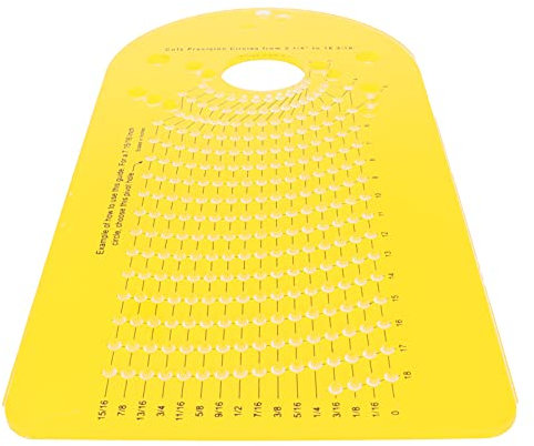 256 Router Circle Cutting Jig, Altri Strumenti di Giardinaggio, Fresatrice per Legno Accessorio FAI DA TE Strumenti per la Lavorazione Del Legno Guida di Taglio Cerchio Lavorazione Del Legno Trimmer
