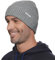 Wmcaps Wintermütze, Mütze Herren Damen Strickmütze Winter Cuffed Plain Hat Komfortabel Atmungsaktiv Weich Stretchy Warm Mütze mit Reflektierendem Logo Geschenke für Männer Frauen, Grau