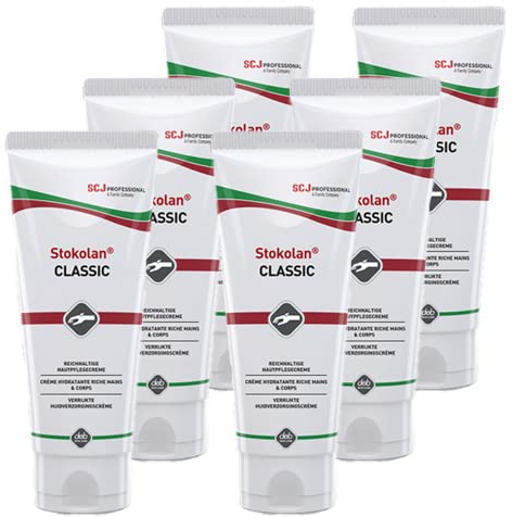 Stokolan® Classic | Handcreme | 6 x 100 ml | Hautcreme | Pflegecreme |