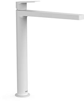 Tres Exclusiv Project-Tres Extra Hohe Waschtisch Einhebel Armatur weiss matt 211.803.01.BM.D