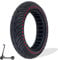 8,5 Zoll Scooter Reifen 50/75-6.1, Scooter Vollgummireifen 8 1/2, Elektro Roller Solid Vollgummi Reifen, 8.5 Zoll e Roller Reifen Tubeless für Xiaomi M365 MI 1S, Ersatzreifen für Scooter