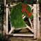 JiJiRuDU 2 Stück Weihnachtsdeko Wand Pferdekopf Kranz Wandskulptur, Garten Dekoweihnacht Winterkranz Bauernhaus Doppel Pferdekopf Pferde Wandbild Weihnachtskranz (A-1PC)