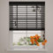 Radeco® Store vénitien en Bois de Bambou Easy - 50 mm - Noir - 90 x 175 cm