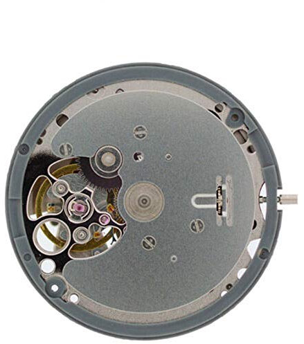 TECKEEN Ersatzzubehör Jewels Automatisches GMT 3 Zeiger 24-Stunden-Uhrwerk mit offener Balance für Japan NH39A 24