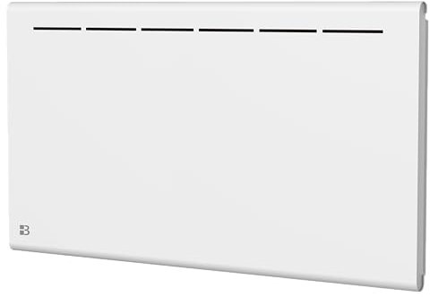 BESTHERM - Radiateur électrique fixe à inertie sèche céramique 1500W Bestherm ATLAS horizontal blanc