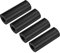 PATIKIL 40 x 4 Magnetic Fireplace Draft Stopper, 4 Pcs Fireplace Vent Cover Indoor Chimney Draft Blocker to Block Cold Air Prevent Heat Loss, Black Brown