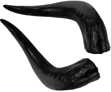 PRETYZOOM Ochsenhörner Für Diy Stirnbänder Und Haarspangen Simulation Horn Accessoires Für Halloween Cosplay Und Bastelprojekte Wiederverwendbar Und Robust