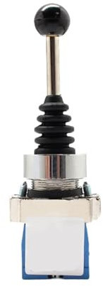 UYCUODLUY FLC-PA12CR 2 Position 22mm Cross Rocker Switch Joystick Controllers Self-Locking