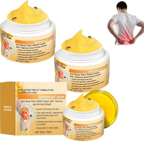 Veleno d'api, crema per la guarigione delle ossa, unguento contro il dolore, veleno d'api, gel articolare per schiena, collo, mani, ginocchia (3)