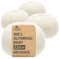 HANSA-FARM |Alpawool 100% Baby Alpaka Brushed 200g Set (4 x 50g) leichte und kratzfreie Wolle zum Stricken & Häkeln - NFA01 Natur