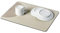 WENKO Esterilla escurridora Mod, Dima absorbente de agua enrollable para cocina y fregadero caucho plástico diatomeas 40x30 cm beige negro