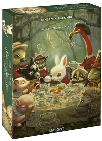 Maxi puzzle 1 000 pièces Monsieur le Lapin Blanc