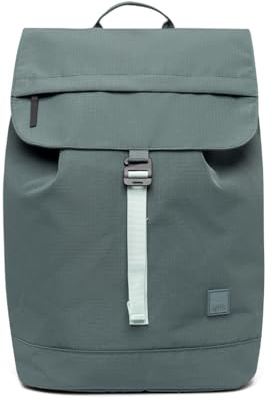 Lefrik SCOUT Rucksack - Ihr bester Freund mit Metallverschluss - 100 % recyceltes Polyester - 40 x 30 x 16 cm - 500 g, Lorbeer, M