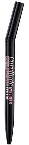 Maybelline Curvitude 01 Black Negro Eyeliner Líquido