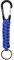 GREATRIL Schlüsselanhänger Karabiner Blau Personalisiert Paracord Schlüsselband Karabinerhaken Clips für Draussen Jungen/Mädchen/Männer/Frauen