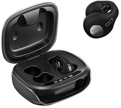 Open Ear Kopfhörer Bluetooth kabellos drahtloses Ohrclip-Bluetooth-Headset Ear Clip Luftleitung Knochenschall Sportkopfhörer mit Mic Wasserdicht wireless Kopfhörer Earclip beim Joggen Laufen Radfahren