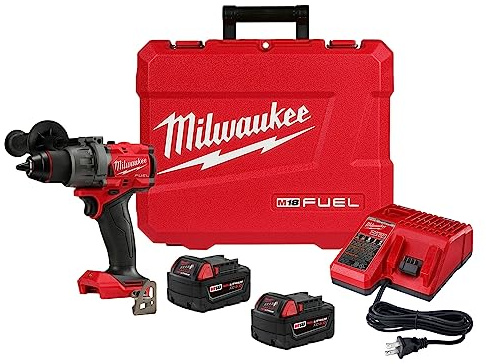 Milwaukee Electric Tool M18 Kit de taladro de combustible de 1/2 