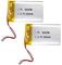 XINLANTECH 502030 Battery Replacement for VXI BlueParrott B250-XT Bluetooth Headset Nextbase Dash cam 402G 412GW 512G Cobra 840 Battery Mini DVR Keychain Cam Small Camera 808 and More 2Pack