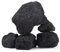 FISCAPE Lavastein für Aquarium, Vulkangestein für Aquarien, 5 - 20,3 cm, groß, natürlich, schwarz, 5 Stück