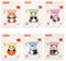 WBZOWRB 12 Stück Panda Magnetische Lesezeichen, Süsse Tiere Magnet Lesezeichen Für Schüler, Junge, Mädchen, Buchliebhaber, Kindergeburtstag Mitgebsel
