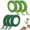 Kreppband für Blumen Floristenband Grün Selbstklebend Flora Kreppband Dunkelgrün Floristenband Floristen-Klebeband für Bouquet Blumen DIY Kunsthandwerk (27m/Rolle) 6 Rollen