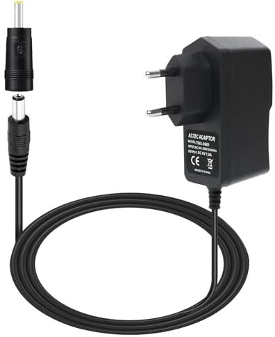 Adaptador de Corriente para Tensiómetro 6V 1A, Fuente de Alimentación 6V con 1 Conectore para X2 Basic X3 Comfort X2 X4 X7 Smart M2 Basic M3 M6 Comfort M4 M7 Intelli IT Cargador Tensiómetro para Omron