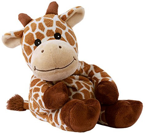 Peluche Térmico, Peluche Terapéutico con Aromaterapia de Lavanda: Relleno de Semillas, Apto para Microondas, Calor y Frío, Ideal para Niños y Adultos (JIRAFA)