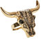 W WIDMANN MILANO Party Fashion 12472 - Ring Büffelkopf, Accessoire, Cowboy, Sheriff, Mottoparty, Karneval