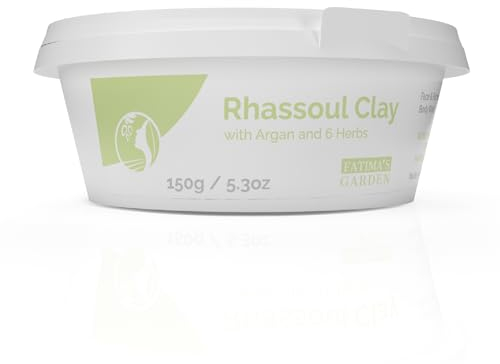 Fatima's Garden Ghassoul mit Kräutern - Detox-Gesichtspuder, 150g
