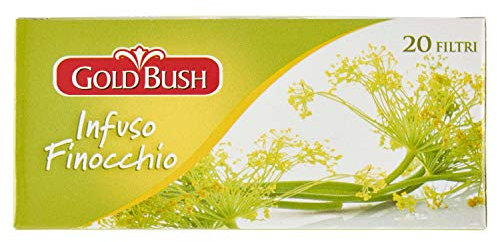 Gold Bush Infuso Finocchio 20 Filtri, 40g