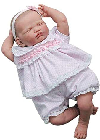JC TOYS - Reborn Leonor von Berenguer Classics Limited Edition, Neugeborene, 46 cm, weiches Vinyl, Mädchen, handgefertigt, 14 Jahre