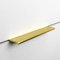 goldenwarm 5 Stück Möbelgriffe Gold Schrankgriffe Vintage Schubladengriffe Türgriffe Küche Griffe für Küchenschränke Küchengriffe 128mm Türgriffe Schrank Aluminium
