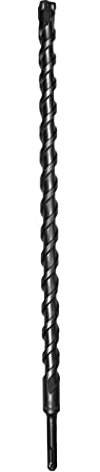 Starrett Foret SDS Plus - 20 x 460 mm KBPX20E PGM - Pointe en carbure 4 points - Pour béton, maçonnerie, pierre, briques