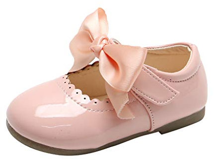 Baby Nodo Bambini Principessa Sandali Bambino Scarpe Ballerina Bambini, Colore: rosa., 20 EU