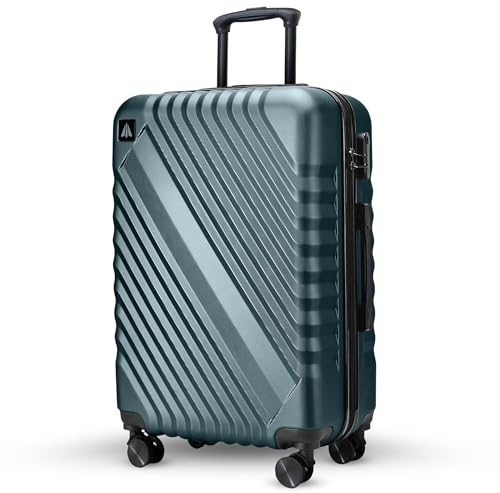 AVIO Glide 55cm Underseat Cabin Bag – Airline-Approved Small Suitcase with 360° Spinner Wheels, ABS Hard Shell, 3-Digit Lock & Telescopic Handle – Fits Ryanair & easyJet