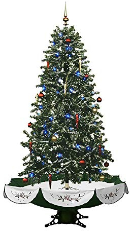 ATHUAH Weihnachtsbaum, schneit Weihnachtsbaum, automatischer Schneefall, mit Musik zur Simulation der schneitenden Szene, Dekorationsdekorationen, Kinder