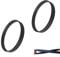 HAFRILY 2PCS Vacuum Cleaner Drive Belts Compatible with Hoover Belt 12675000002729 Replacement for Black & Decker and Goblin Rubber Belts Accessories