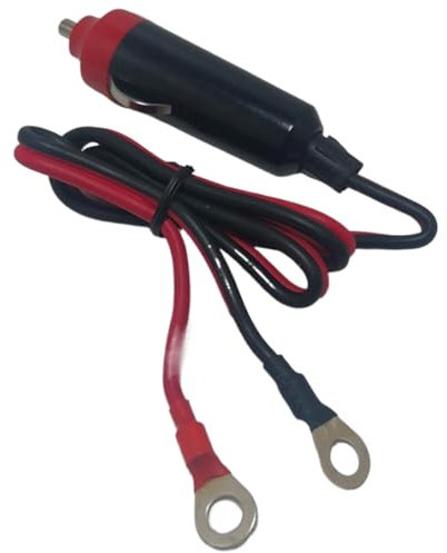 Conector Macho 12V,Alargador De Cable con Enchufe para 12V/24V | Enchufe Macho Fusible Resistente y Duradero para Adultos, Profesionales y Aficionados