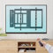 Motorized TV Wall Mount with Memory Function, 0-170° Swivel for LCD Flat Screen TVs, Supports Up to 77 Lbs